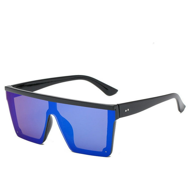 UV400 Protection Sunglasses One Piece Lens Strong Plastic  display picture 2