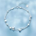 thumbnail image 4 of Minnieouse de latón para mujer, galvanizada, decorativa, elegante, de doble capa, brazalete de fotografía, joyería, regalo de cumpleaños Type2 NO2, 4 of 6