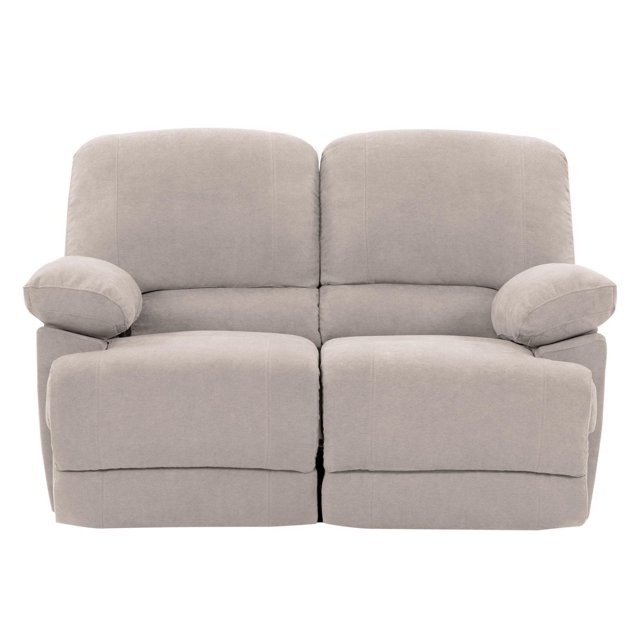 CorLiving Plush Power Reclining Chenille Fabric Loveseat with USB Port