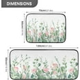 thumbnail image 3 of Coolnut Kitchen Rug Set of 2, Watercolor Floral Cushioned Anti-Fatigue Kitchen Mat Non Slip Washable Floor Mat Comfort Standing Mats for Office, Home, Laundry Room Home Decor Gifts, 3 of 7