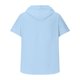 thumbnail image 5 of pstuiky camisetas de hombre, Blusa informal de manga corta con capucha, botones y bolsillo con cordón de color sólido para hombre. ropa de hombre s, 5 of 6