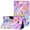 Unicorns, variant on Allytech Galaxy Tab E 8.0 Inch T377/T375 Case, Ultra Slim Lightweight Folio Stand Full Body Protection Kids Girls Cards Holder Wallet Case Cover for Samsung Galaxy Tab E 8.0" SM-T377, Purple Mist