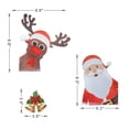 thumbnail image 7 of PULLIMORE 1 Set Christmas Themed Car Magnetic Stickers Santa Claus Reflective Decals Xmas Decorations Soft Glue Refrigerator Sticker, 7 of 7