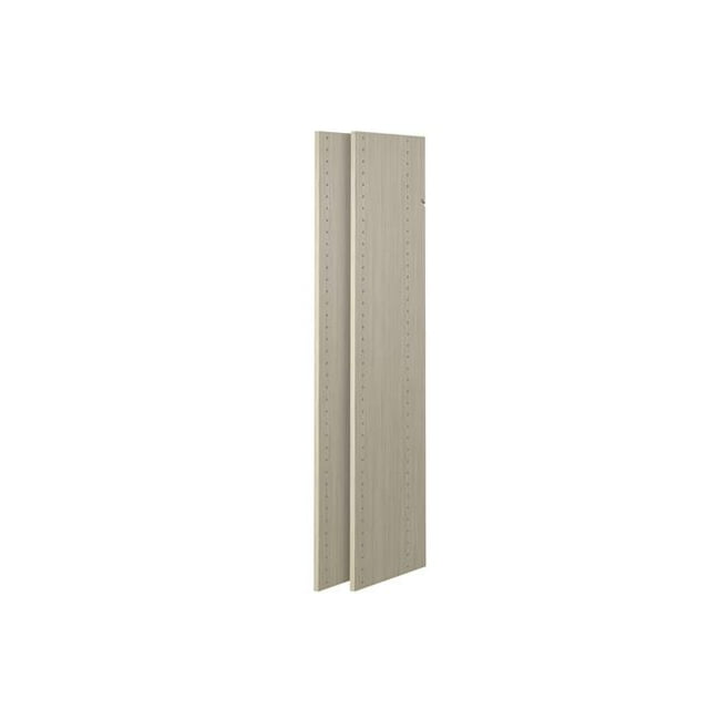 Easy Track 5012433 Wood Laminate Closet Organizer, Gray