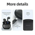thumbnail image 2 of for Motorola Razr 40 Ultra Wireless Earbuds Bluetooth 5.3 Headphones with Charging Case,Wireless Earphones with Noise Cancelling Mic,IPX4 Waterproof Earphones,Touch Control - Black, 2 of 5