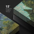 thumbnail image 4 of wall26 Canvas Print Wall Art Countryside Cypress Trees by Vincent Van Gogh Classic Historic Illustrations Fine Art Decorative Rustic Multicolor Colorful for Living Room, Bedroom, Office - 12"x18, 4 of 5