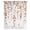 Orange, variant on Eucalyptus Leaves Fall Sheer Curtains 63 Inch Length, Light Filtering Voile Curtain Panel, Thanksgiving Weep Leaf Botanical Rod Pocket Drapes Window Treatments for Living Room Bedroom 52"x63"