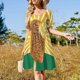 thumbnail image 4 of Vestido de manga corta de fútbol de los Dolphins, vestidos para mujer 2025, vestido de noche, ropa de mujer, vestido, 4 of 7