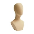 thumbnail image 3 of Soporte de cabeza de maniquí, soporte para sombrero, escaparate de tienda, exhibición de peluca profesional con cuello para collar, colgante de casco, 3 of 9