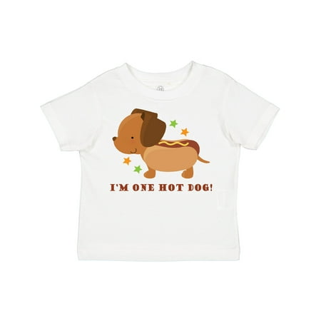

Inktastic Dachshund Hot Dog Funny Gift Toddler Boy or Toddler Girl T-Shirt