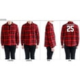 thumbnail image 4 of Matching Plaid Flannel Shirt Mom Dad Baby, 4 of 6