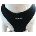 thumbnail image 3 of Dogs My Love Soft Vest Harness for Dogs and Puppies 6 sizes Black (L (Neck Max: 15"; Chest Girth: 18"-23")), 3 of 7