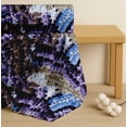 thumbnail image 4 of Soimoi Cotton Cambric Fabric Feather Texture Print Fabric by The Yard 56 Inch Wide, 4 of 7