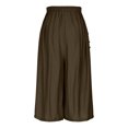 thumbnail image 6 of Bzhegqhd Womens Plus Size High Waist Casual Pleated Skirt, 6 of 8
