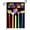 Love2, variant on Pride Garden Flag, Rainbow Progress Pride Flags, Double Sided LGBTQ Progress Yard Flag 12x18 Inch for Lesbian Gay Bisexual Pride Month Yard Outdoor Decorations (Love2)