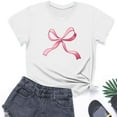 thumbnail image 6 of SGFCWSX Girls Short Sleeve T Shirts, Kids Graphic Tees Summer Oversized Casual Tops White Size 3-4 Years, 6 of 8