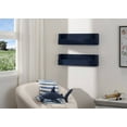 thumbnail image 5 of DRAKESTONE Floating Book and Photo Display Shelf (2-Pack) - Navy, 5 of 10