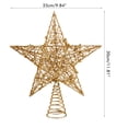 thumbnail image 2 of Cadena de luces LED de 3 m, 30 bombillas, mejora la decoración navideña de tu hogar, adorno navideño de metal para copas de árbol, 2 of 7