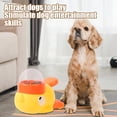 thumbnail image 4 of Duck Cat Treat Dispenser Toy, Interactive Yellow Duck Treat Dispenser for Cats, Dogs, Slow Feeder Bowl with Button for Fast Eaters - Durable & Safe, for Healthy Eating & Iq Training (1Pcs), 4 of 8