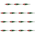thumbnail image 1 of Anzuelos Luminosos Calamar 5 7g/8cm Anzuelo Doble para Pesca Nocturna ( ) Rojo Y Verde, 1 of 4