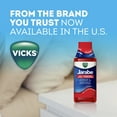 thumbnail image 6 of Vicks Jarabe Cough and Congestion Cold Liquid over-the-Counter Medicine, Cherry Flavor, 8 fl oz, 6 of 8