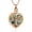 Rose Gold, variant on Tree of Life Necklace for Women Men Family Tree Necklace Dainty Pendant Abalone shell Cremation Jewelry for Human / Pet Memorial Ashes Pendant