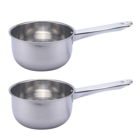 

Rosarivae 2pcs Stainless Steel Water Ladles Thickened Water Bailer Kitchen Utensils