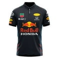 thumbnail image 1 of New F1 Racing Suit Red Bull Short Sleeve Top Polo Shirt Team Men-QIUPING, 1 of 2