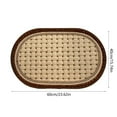 thumbnail image 3 of Bathroom Floor Mat,Bath Rug,Super Absorbent Bath Mat,Bathroom Rugs Non Slip Washable, Quick Dry Shower Mats, Ultra Soft Bath Mat Towel （Coffee）, 3 of 6