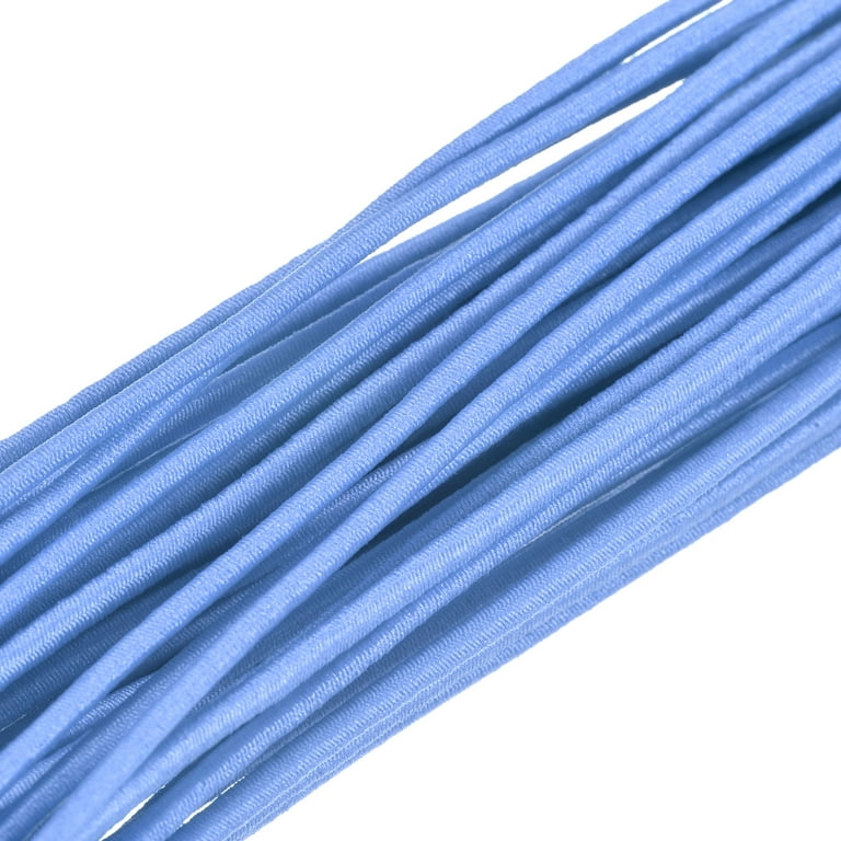 Elastic Cord Stretchy String 2mm 49 Yards Sky Blue for Crafts, Bracelets,  Necklaces, Beading