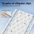 thumbnail image 6 of Snap Grip Mini Mop Set , Hands-free Mop with Automatic Cloth for Home Cleaning, Self-wringing Flat Mop for Wet Dry Floor Cleaning, Lightweight Mop with Extended Handle A, 6 of 6