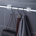 thumbnail image 4 of Juego de 30 ganchos en forma de S de acero inoxidable, ganchos de metal para cocina, baño, dormitorio, (negro) Rojo Verde JM, 4 of 5