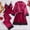 Hot Pink, variant on Silk Pajamas for Women 3Pcs Sleepwear Loungewear Satin Robe Cami Long Pants Pj Set White