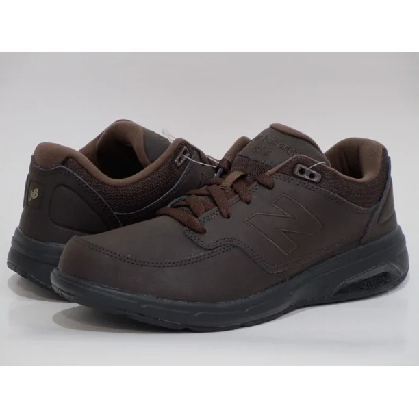New Balance Men's 813 V1 Lace-Up Walking Shoes, Brown/Brown