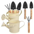 thumbnail image 1 of Garden Tool Watering Can For Balcony Gardening 1 Set With Metal And Rake Ideal For Houseplants And Small Gardens, 1 of 5
