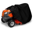 thumbnail image 1 of Housse de Tondeuse à Gazon, Housse de Tracteur Imperméable s'Adapte aux Ponts, Polyester Oxford 420D Robuste, Durable, Résistant aux UV, Housses Résistantes à L'Eau pour Votre Tracteur de Jardin 72"L x 54"W x 46"H, 1 of 5