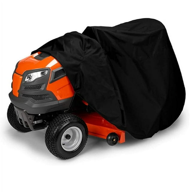 Housse de Tondeuse à Gazon, Housse de Tracteur Imperméable s'Adapte aux Ponts, Polyester Oxford 420D Robuste, Durable, Résistant aux UV, Housses Résistantes à L'Eau pour Votre Tracteur de Jardin 72"L x 54"W x 46"H