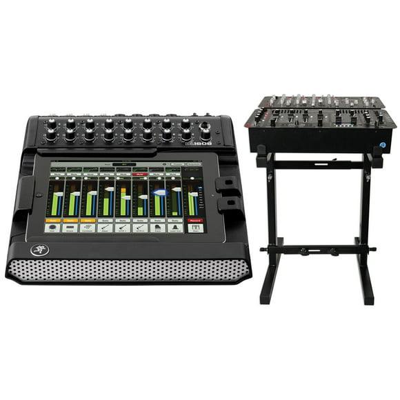 New Mackie DL1608 Lightning 16-Ch Digital Live Sound Mixer w/ lPad Control+Stand