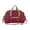 Dusty Burgundy, variant on Gym Bag with Pocket Compartment, Lightweight Sports Travel Bag for Women Men, Water Resistant Carry On Weekender Overnight Tote for Swimming Yoga Gym Fitness Travel Storage