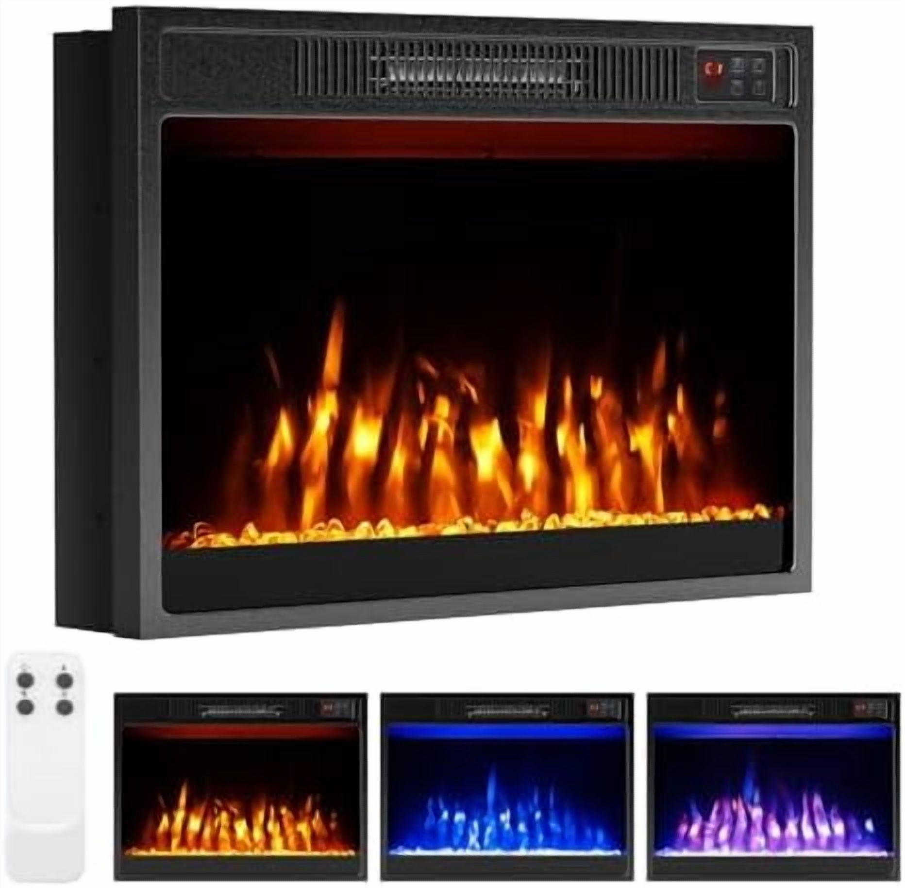 ClassicFlame 18-In Indoor Electric Fireplace Insert with