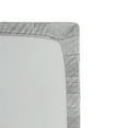 thumbnail image 3 of Ambesonne Geometric Fitted Sheet, Realistic Brick Look Art, Full Size, Pale Grey, 3 of 5
