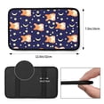 thumbnail image 3 of Bingfone Car Four-Season Universal Armrest Box Mat,Car Armrest Seat Cover Soft Leather Waterproof Armrest Cover Center Console Mat-Corgi Lying With Moons And Stars, 3 of 7