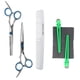 thumbnail image 2 of Juego de 5 tijeras profesionales para cortar el pelo, tijeras de peluquería, tijeras de entresacar y peine, herramienta de peluquería, 2 of 12