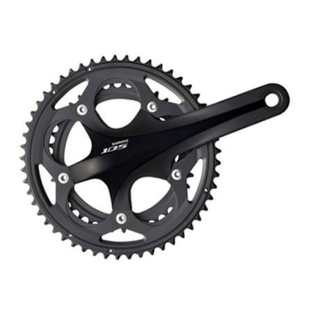 Shimano 105 5750 Double 50/34 Crankset 172.5mm Black