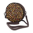 thumbnail image 2 of Lsque Burger Fries Pattern Shoulder Bag – Microfiber Leather Crossbody with Detachable Strap & Handle Ring, Waterproof & Durable, Elegant Everyday Carry, 2 of 5