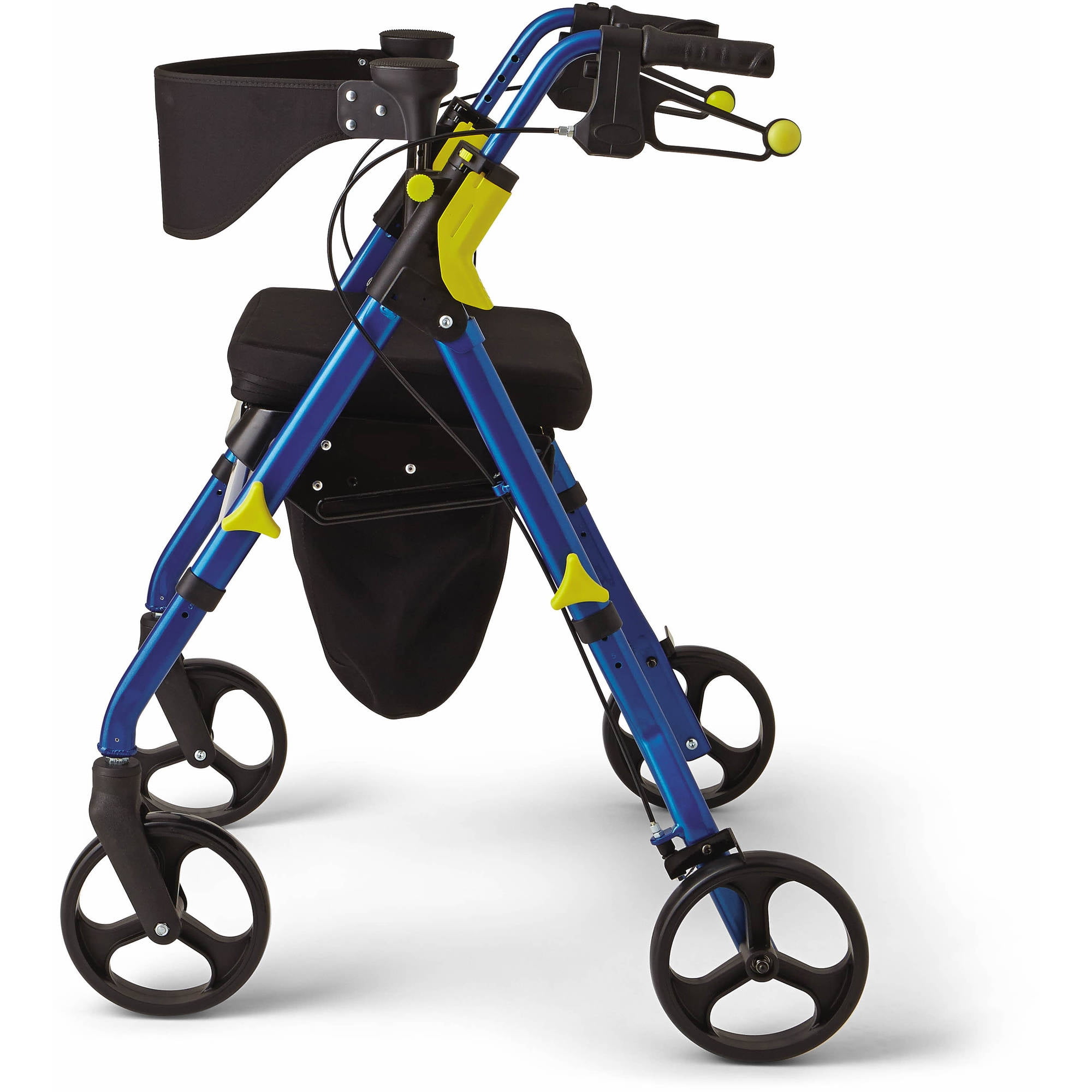 Buy Medline Empower Rollator, Folding Rolling Walker, 8 Wheels, 300lb