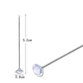 thumbnail image 3 of 100 Pieces Diamante Pins Flower Pins Corsages Pins Diamond Wedding Bouquet Boutonnieres Floral Bouquet Pins Comes with a Storage 52mm, 3 of 10