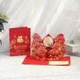 Handmade Chinese New Year Greeting Card Paper Sculpture for Holiday ...