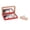 1, variant on Makeup Organizers Plastic Case For Eyeshadow Blushes Highlighter Travel Friendly And Sturdy