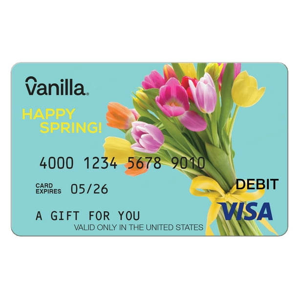 $25 Vanilla® Visa® Spring eGift Card - Walmart.com - Walmart.com